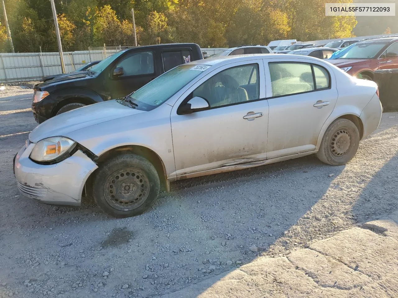 2007 Chevrolet Cobalt Lt VIN: 1G1AL55F577122093 Lot: 75325624