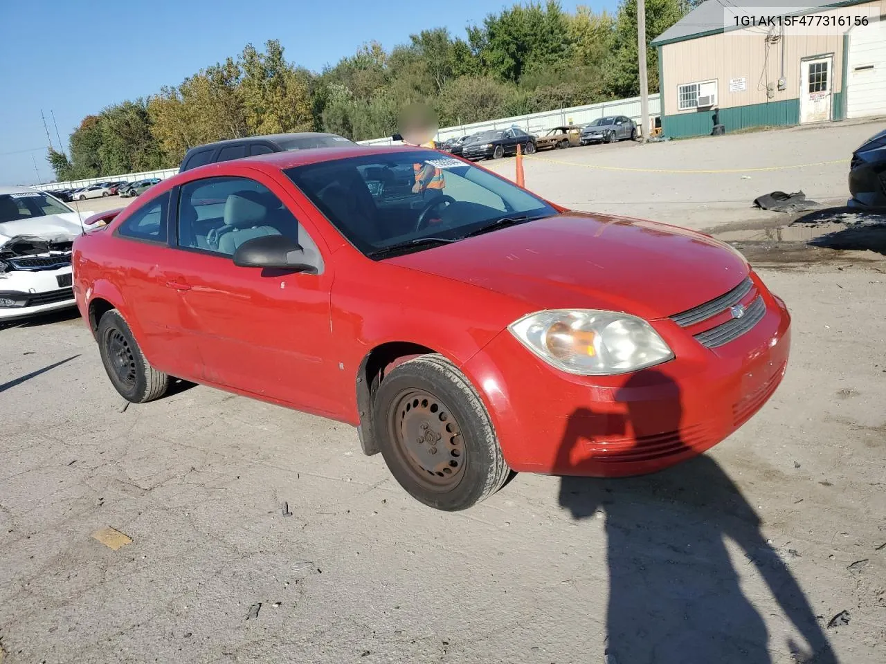 2007 Chevrolet Cobalt Ls VIN: 1G1AK15F477316156 Lot: 75392844