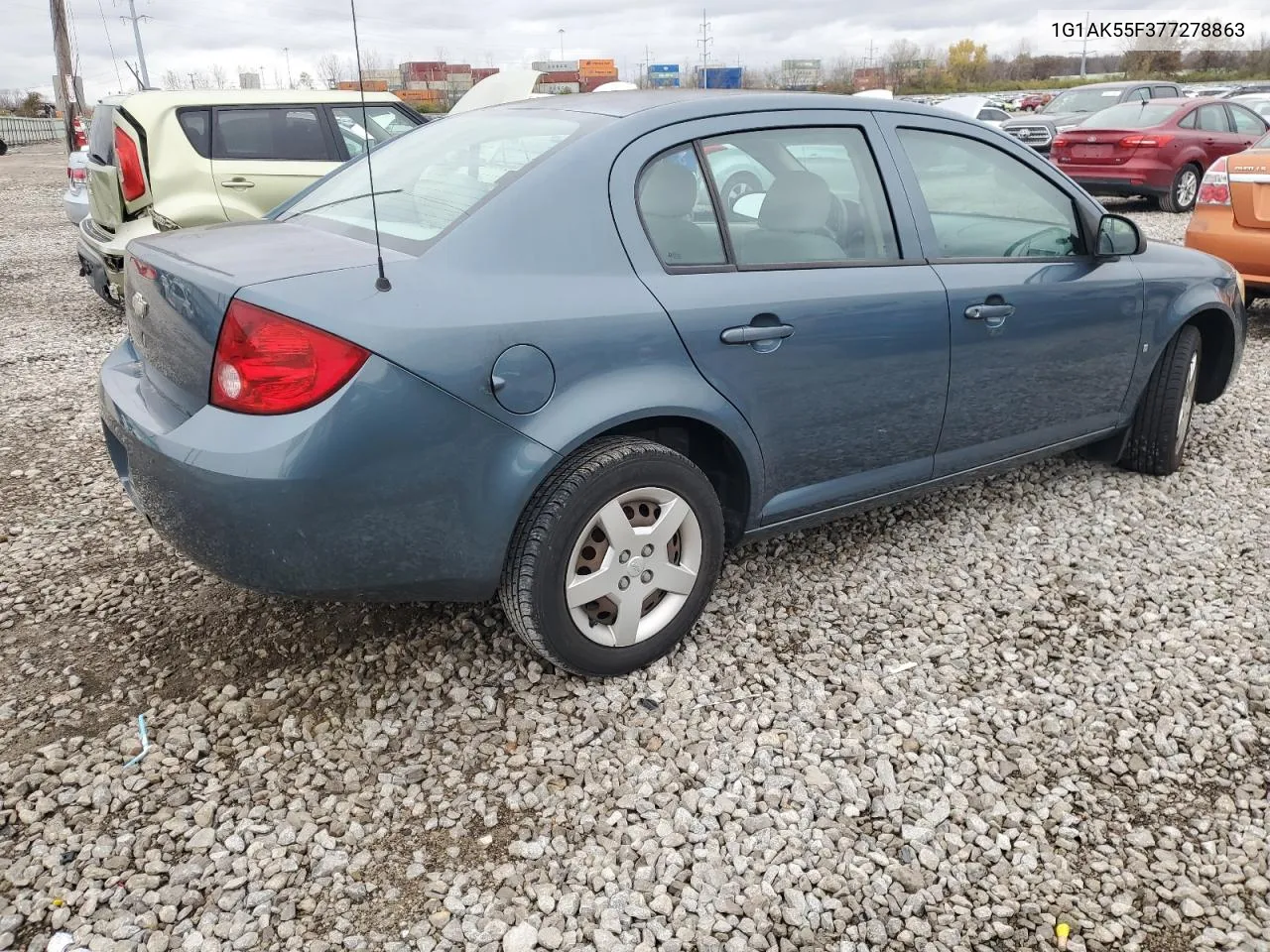 2007 Chevrolet Cobalt Ls VIN: 1G1AK55F377278863 Lot: 75460624