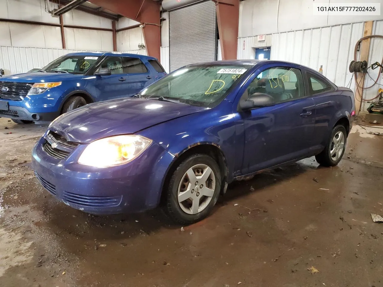 2007 Chevrolet Cobalt Ls VIN: 1G1AK15F777202426 Lot: 75751824