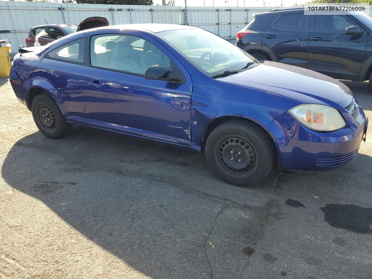 2007 Chevrolet Cobalt Ls VIN: 1G1AK18F677206009 Lot: 75807914