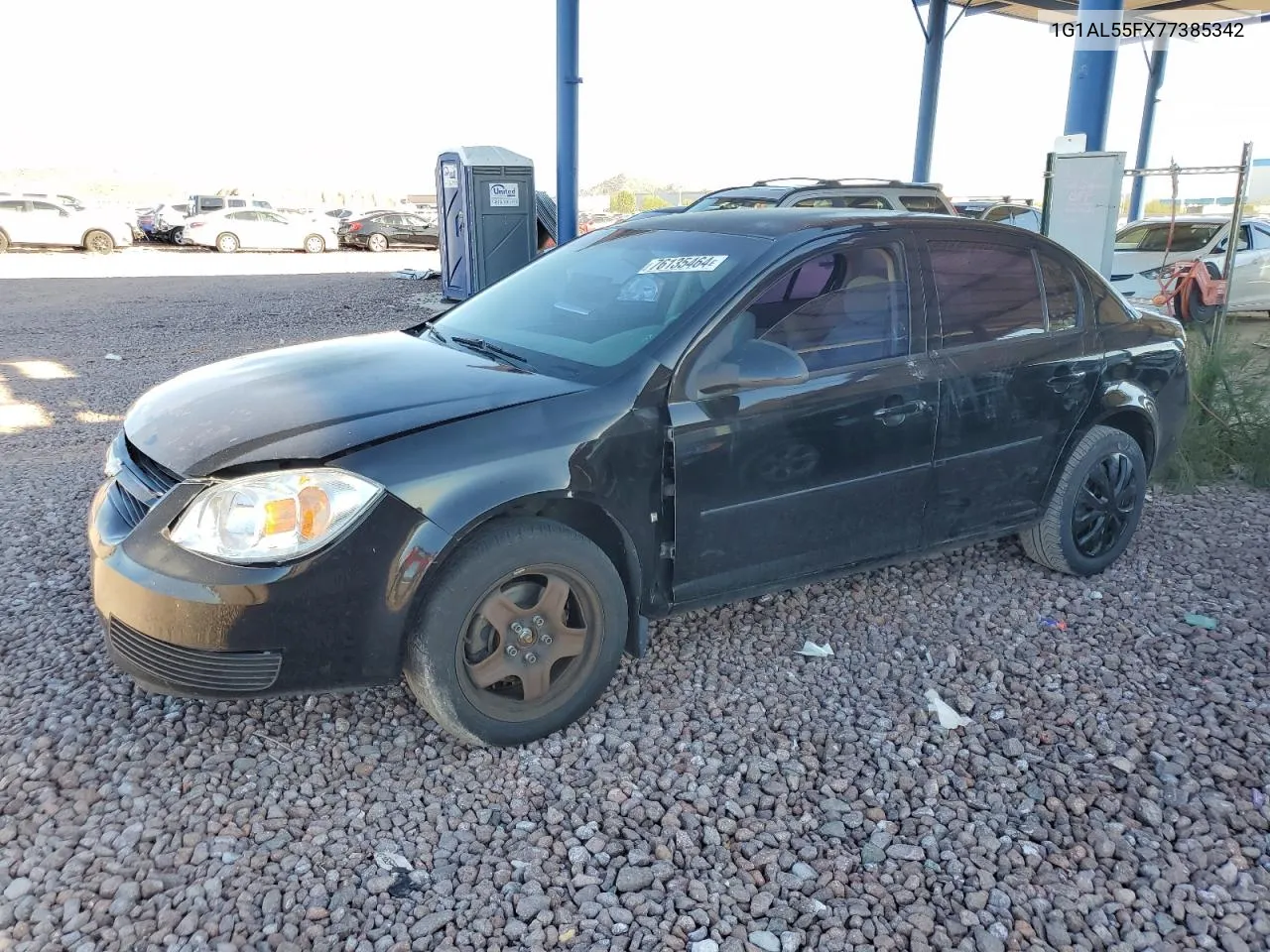 2007 Chevrolet Cobalt Lt VIN: 1G1AL55FX77385342 Lot: 76135464