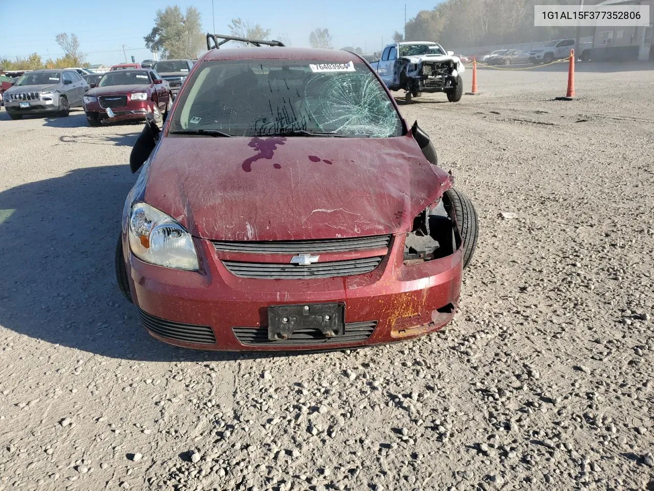 2007 Chevrolet Cobalt Lt VIN: 1G1AL15F377352806 Lot: 76403964