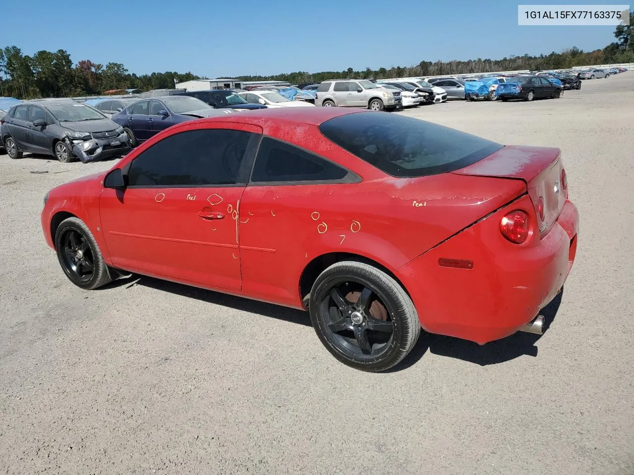 2007 Chevrolet Cobalt Lt VIN: 1G1AL15FX77163375 Lot: 76533514