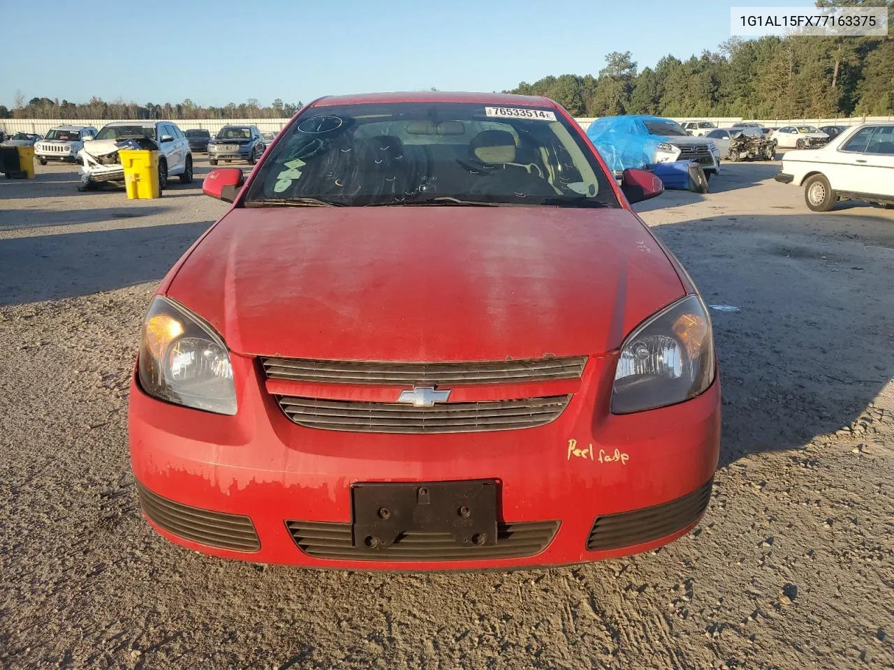 2007 Chevrolet Cobalt Lt VIN: 1G1AL15FX77163375 Lot: 76533514