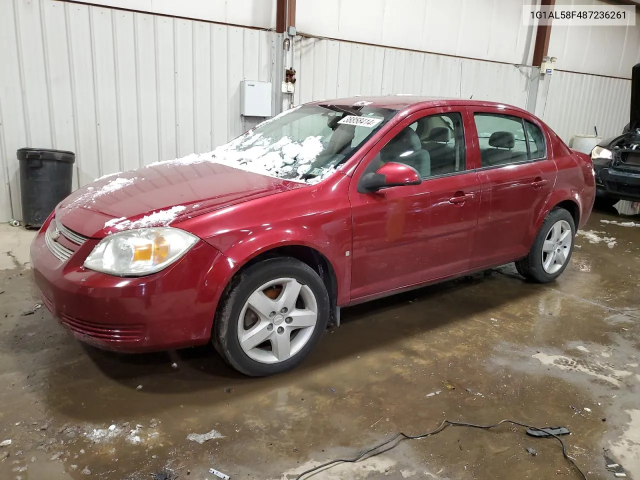 2008 Chevrolet Cobalt Lt VIN: 1G1AL58F487236261 Lot: 38858414