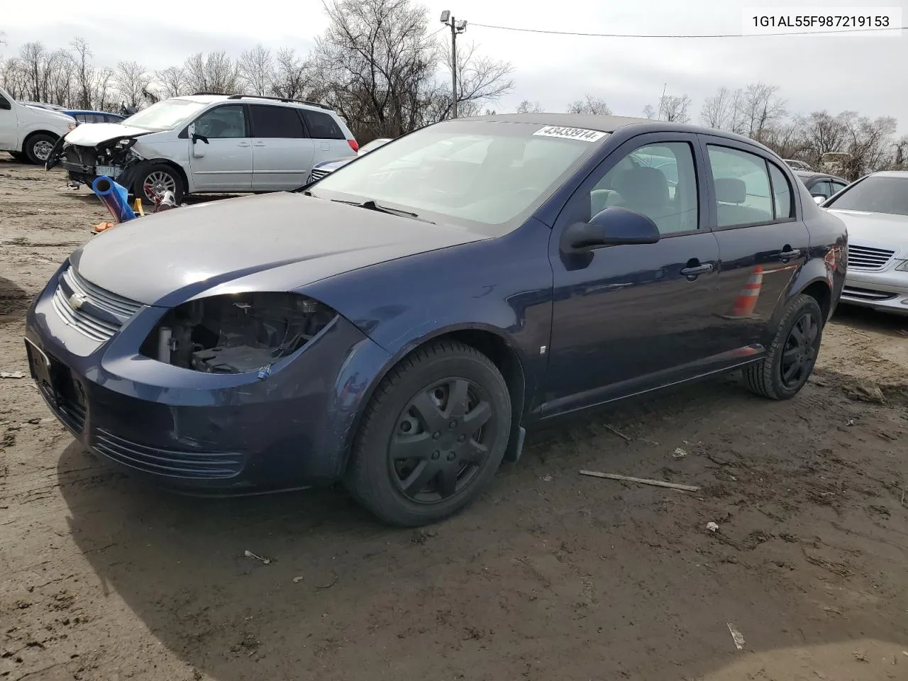 1G1AL55F987219153 2008 Chevrolet Cobalt Lt