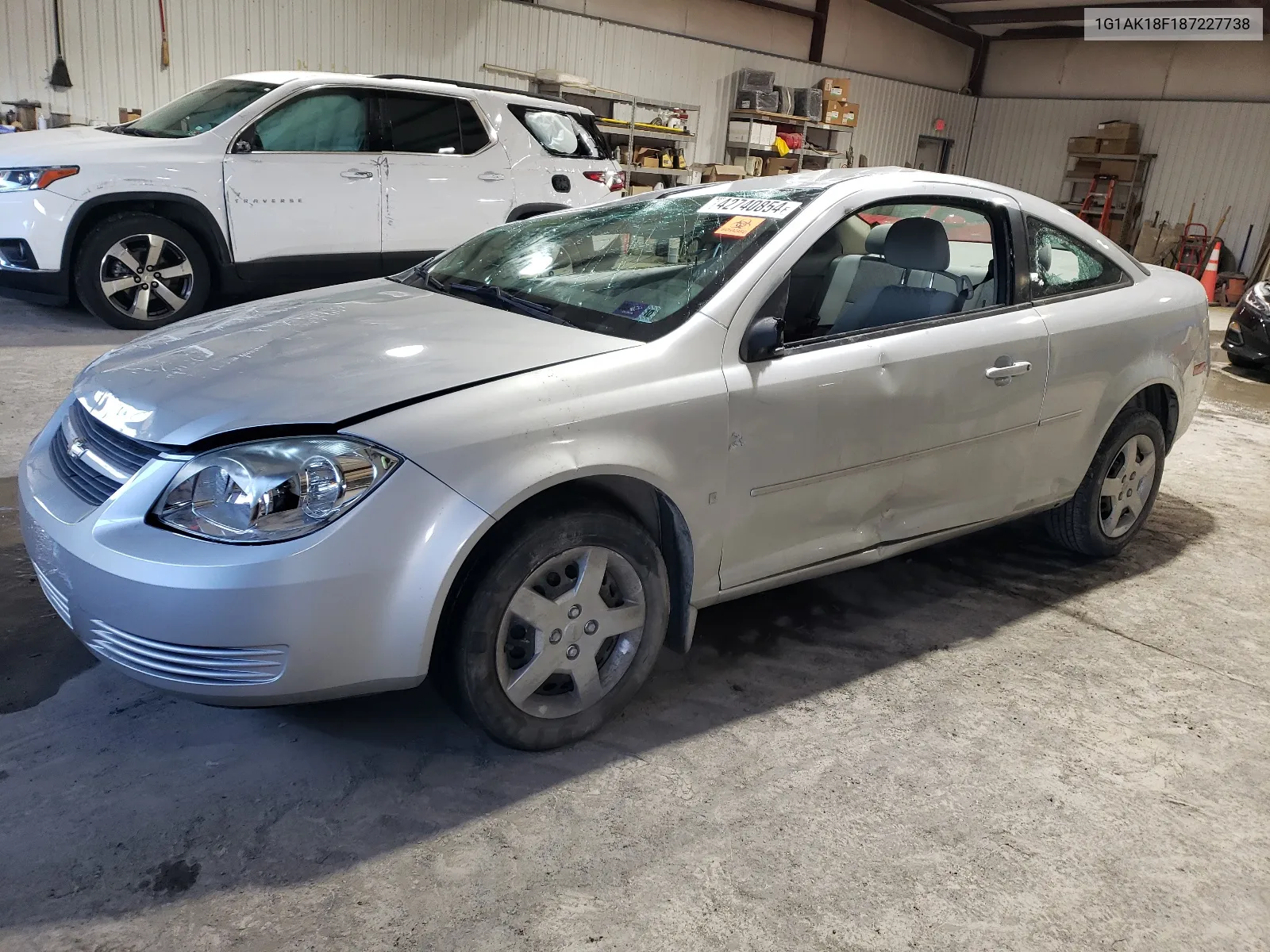 2008 Chevrolet Cobalt Ls VIN: 1G1AK18F187227738 Lot: 46953724