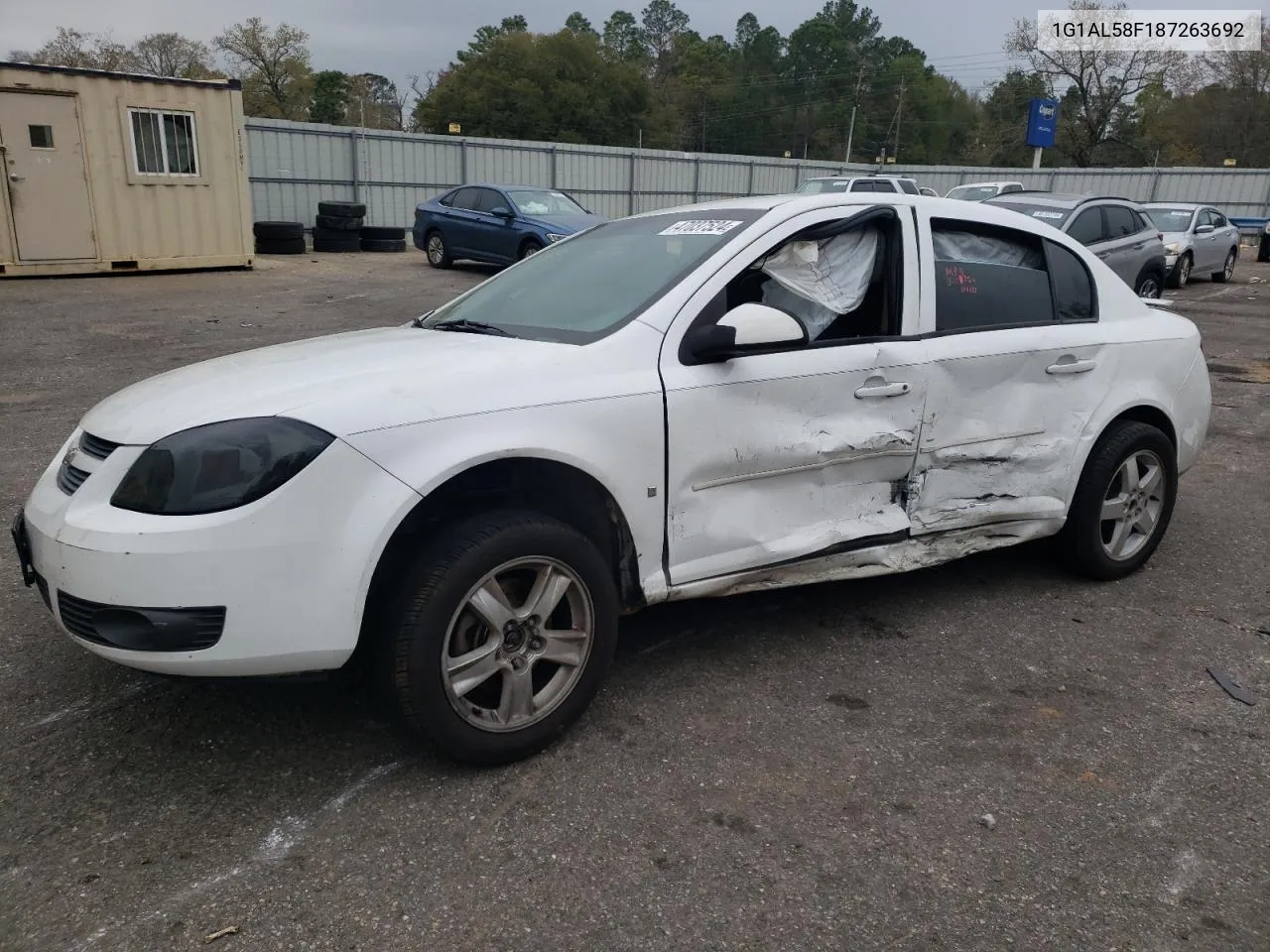 2008 Chevrolet Cobalt Lt VIN: 1G1AL58F187263692 Lot: 47037524