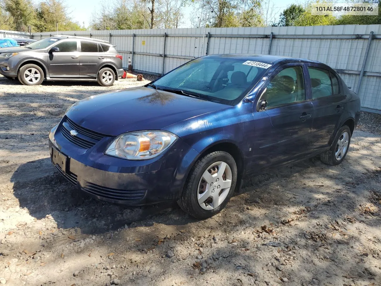 2008 Chevrolet Cobalt Lt VIN: 1G1AL58F487280146 Lot: 47318444