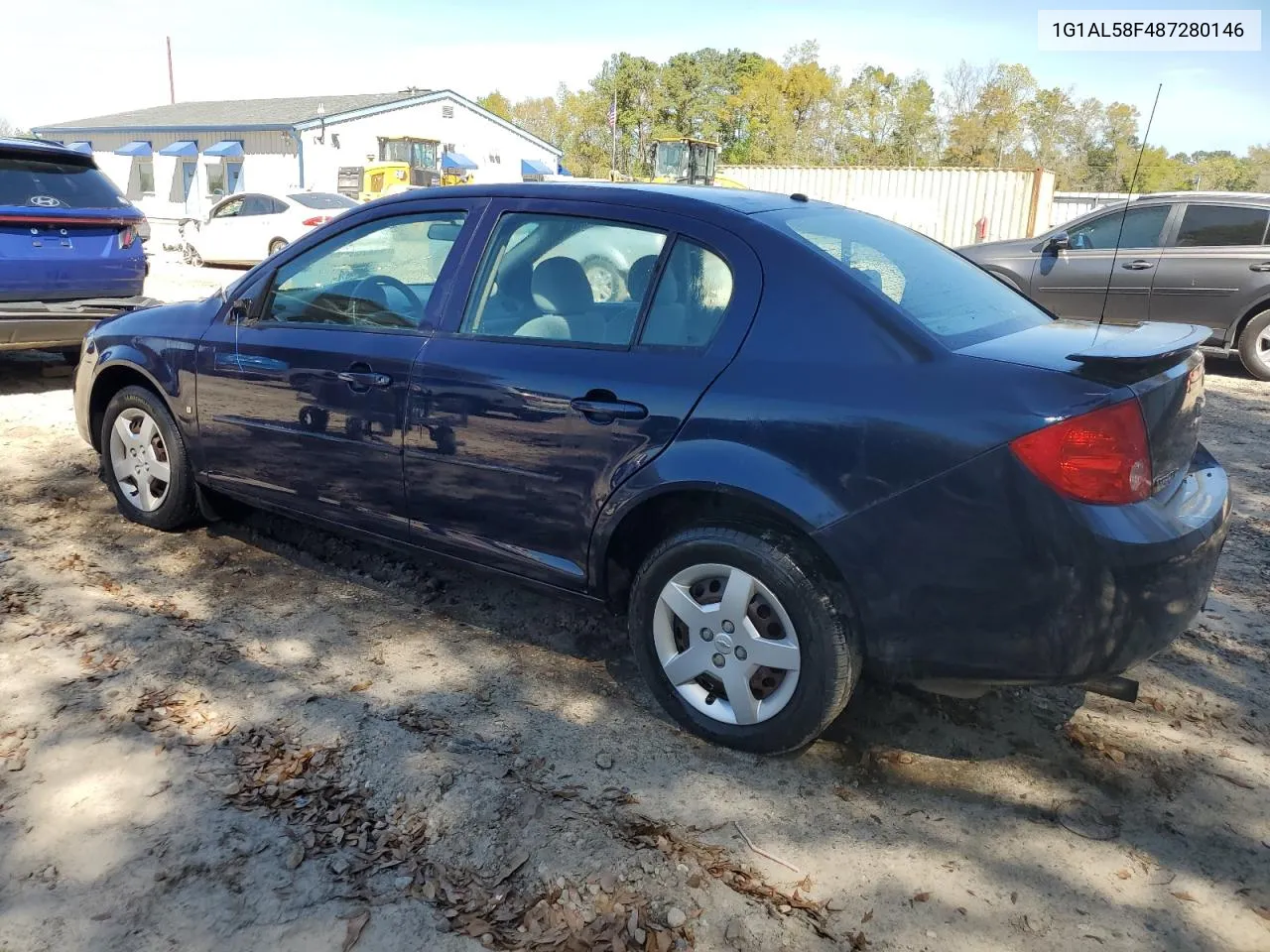 2008 Chevrolet Cobalt Lt VIN: 1G1AL58F487280146 Lot: 47318444