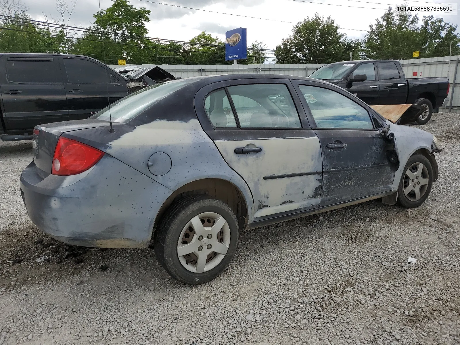 1G1AL58F887336590 2008 Chevrolet Cobalt Lt