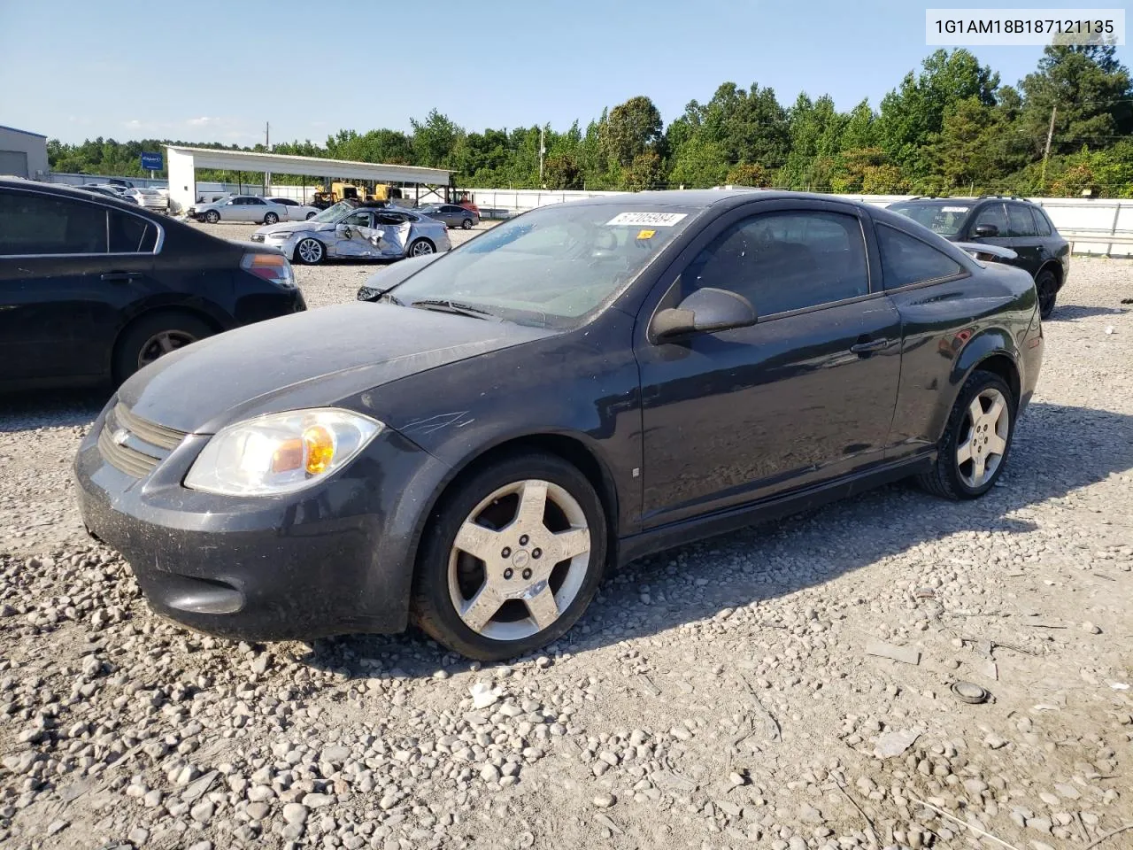 2008 Chevrolet Cobalt Sport VIN: 1G1AM18B187121135 Lot: 57205984