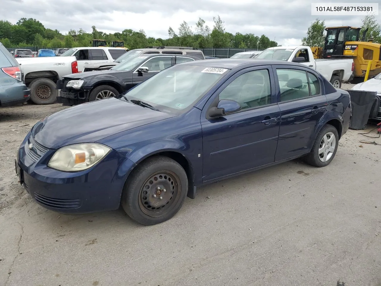 2008 Chevrolet Cobalt Lt VIN: 1G1AL58F487153381 Lot: 60305704