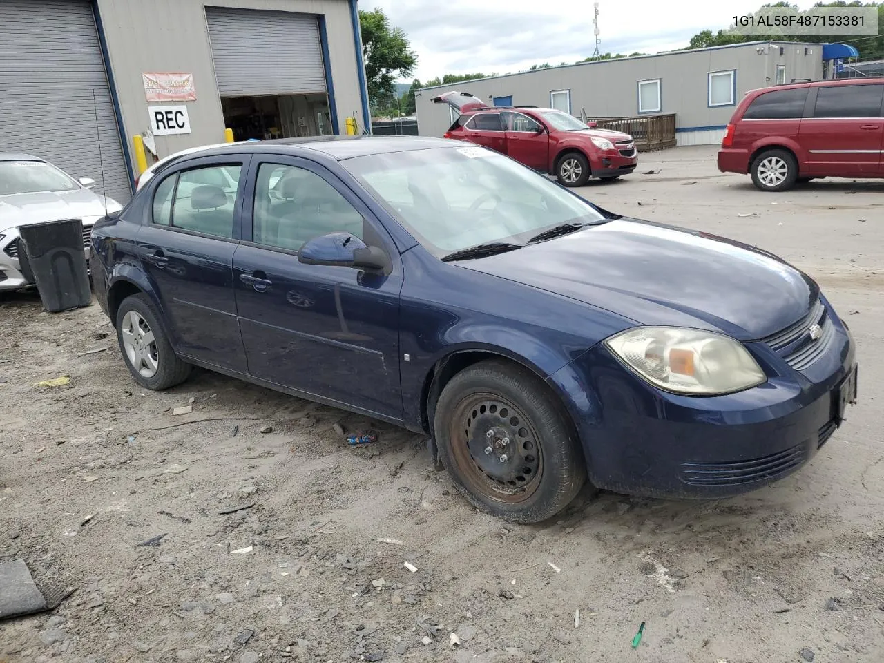 2008 Chevrolet Cobalt Lt VIN: 1G1AL58F487153381 Lot: 60305704