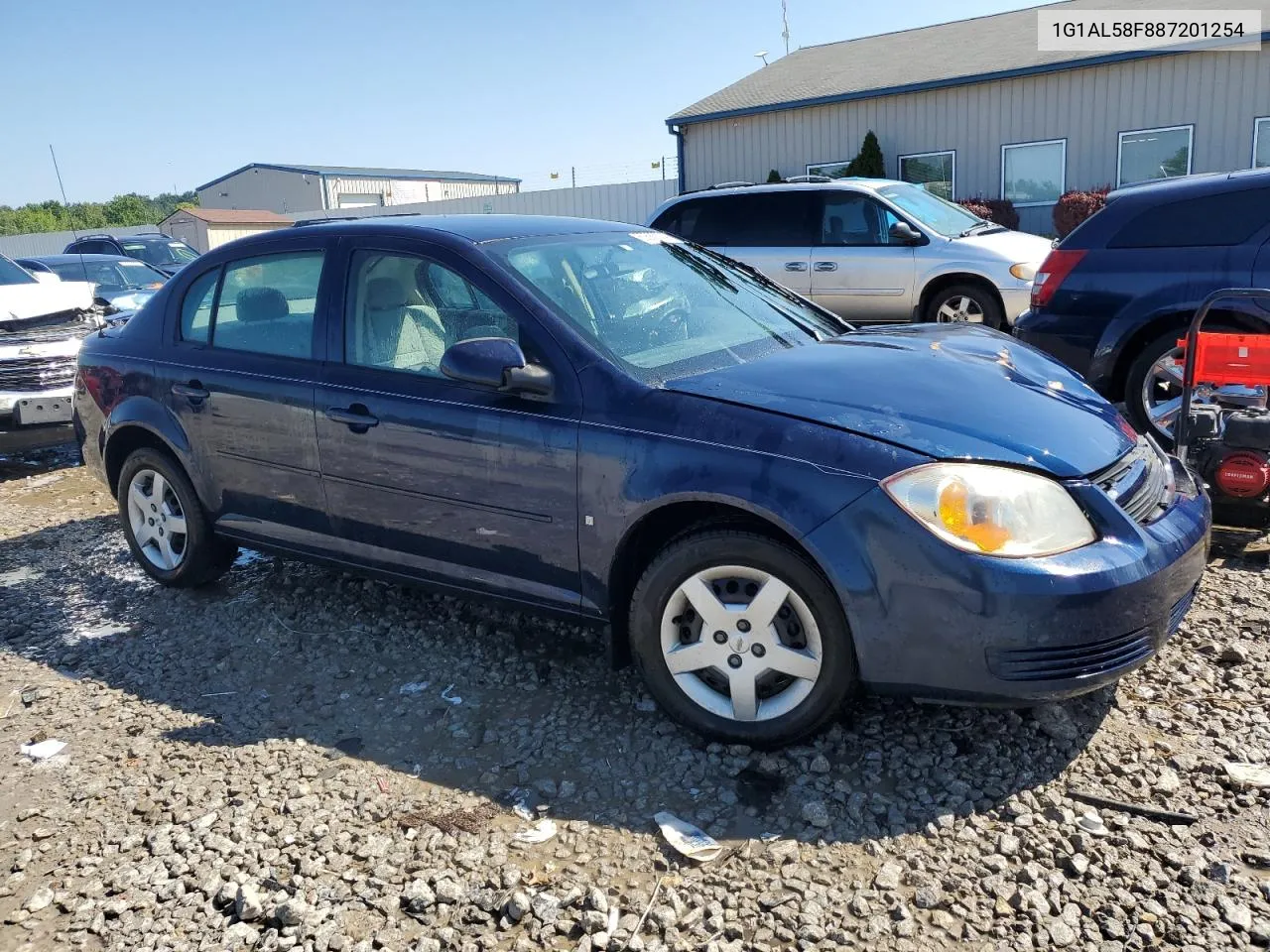 2008 Chevrolet Cobalt Lt VIN: 1G1AL58F887201254 Lot: 60685504