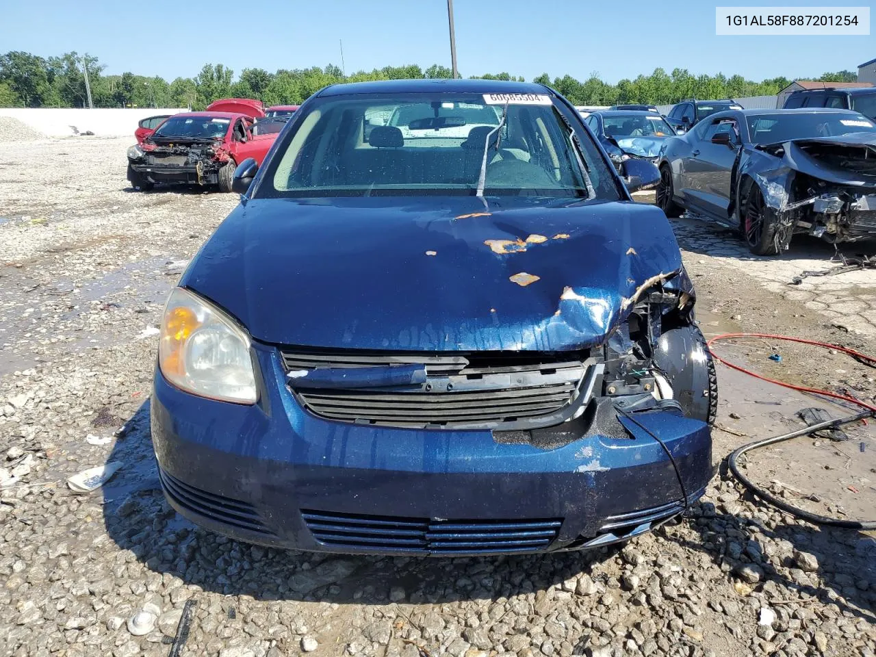 2008 Chevrolet Cobalt Lt VIN: 1G1AL58F887201254 Lot: 60685504