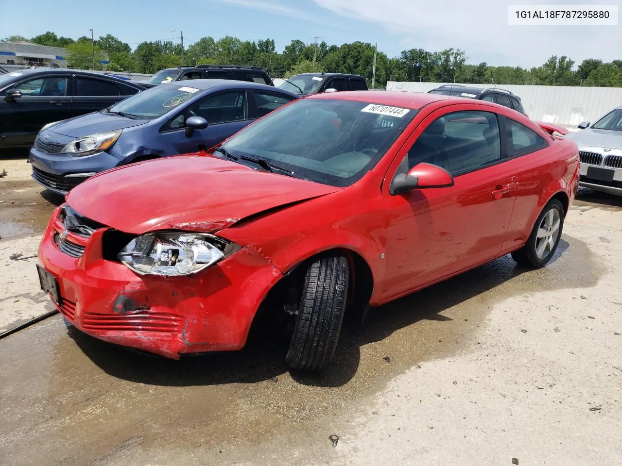 2008 Chevrolet Cobalt Lt VIN: 1G1AL18F787295880 Lot: 60707444