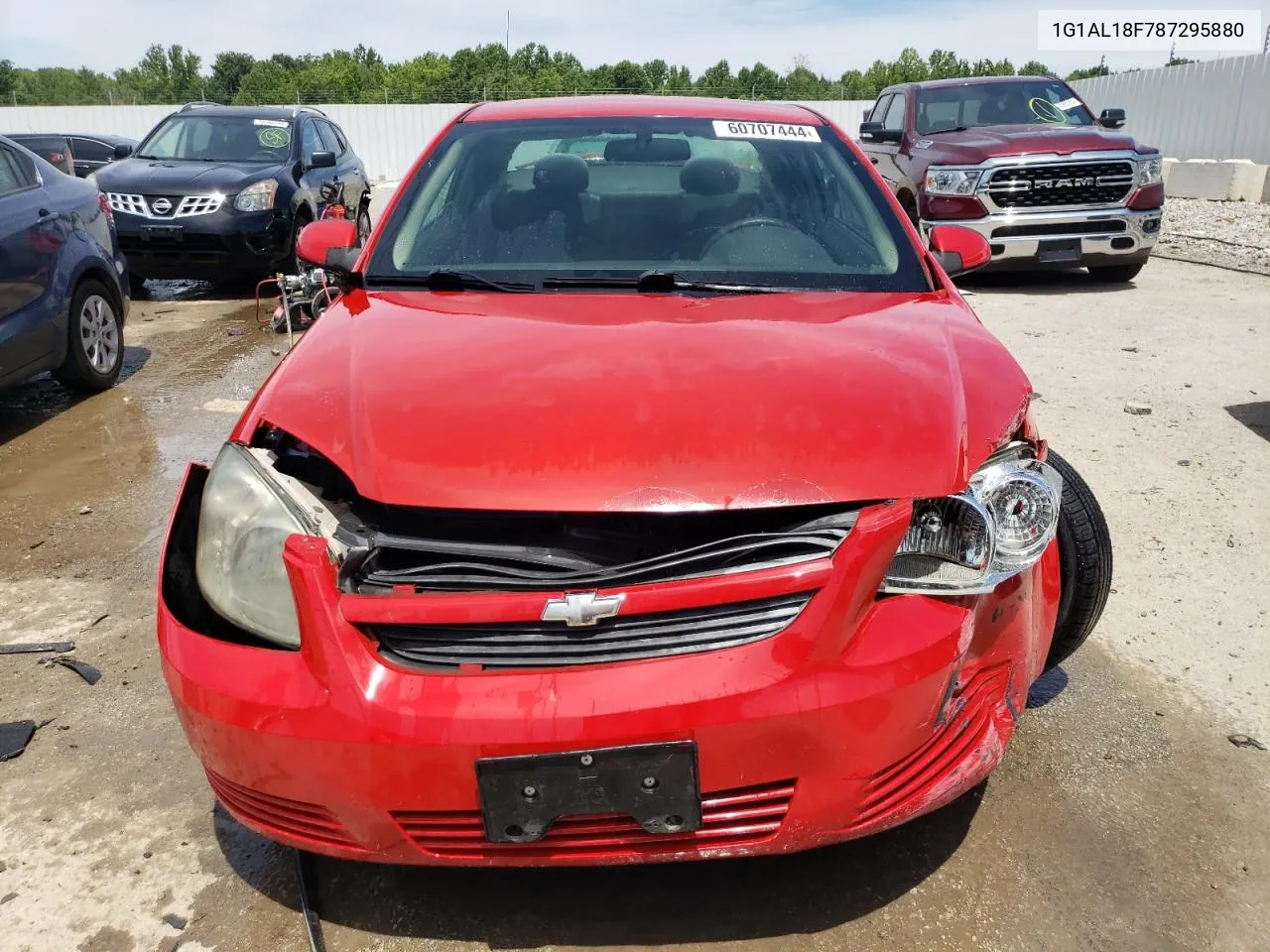 2008 Chevrolet Cobalt Lt VIN: 1G1AL18F787295880 Lot: 60707444