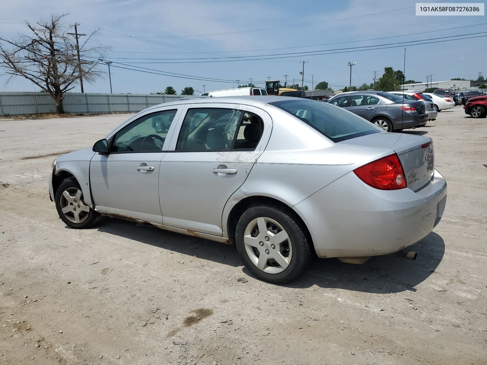 1G1AK58F087276386 2008 Chevrolet Cobalt Ls