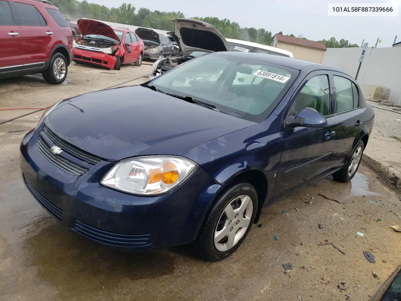 2008 Chevrolet Cobalt Lt VIN: 1G1AL58F887339666 Lot: 63891814