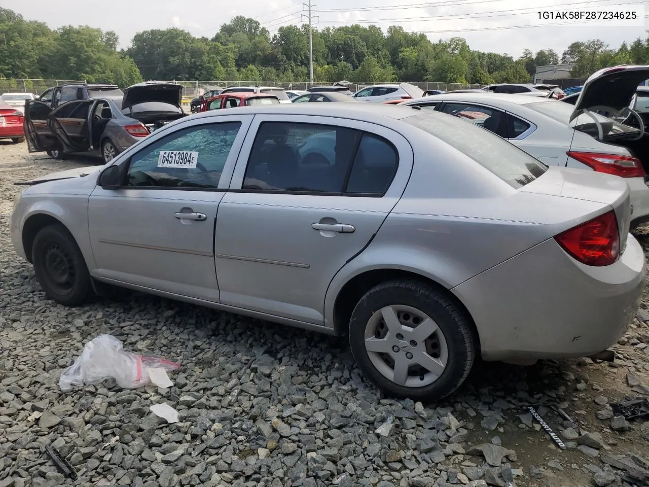 2008 Chevrolet Cobalt Ls VIN: 1G1AK58F287234625 Lot: 64513984