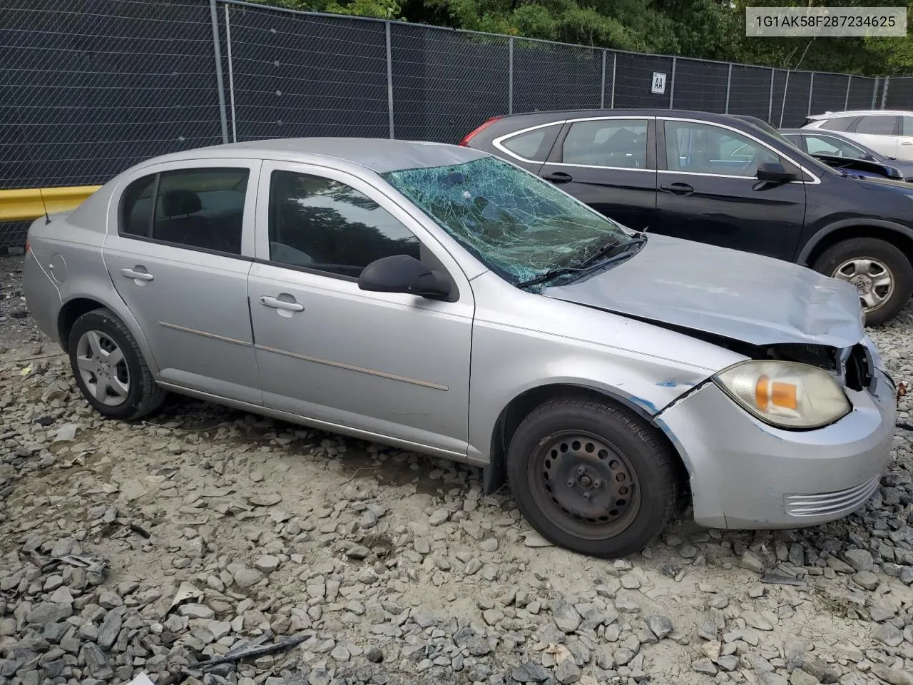 2008 Chevrolet Cobalt Ls VIN: 1G1AK58F287234625 Lot: 64513984