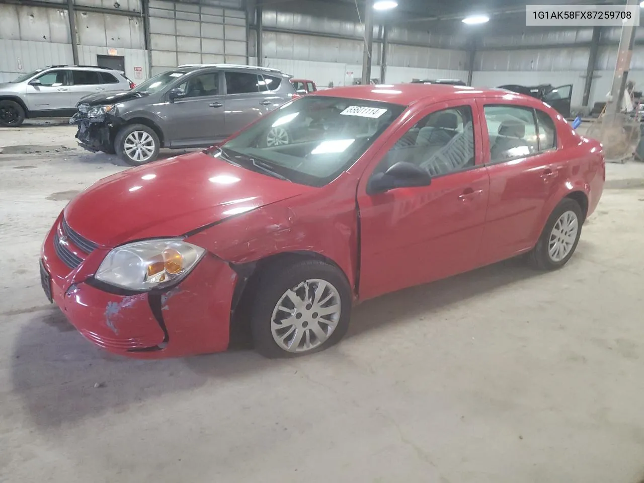 1G1AK58FX87259708 2008 Chevrolet Cobalt Ls