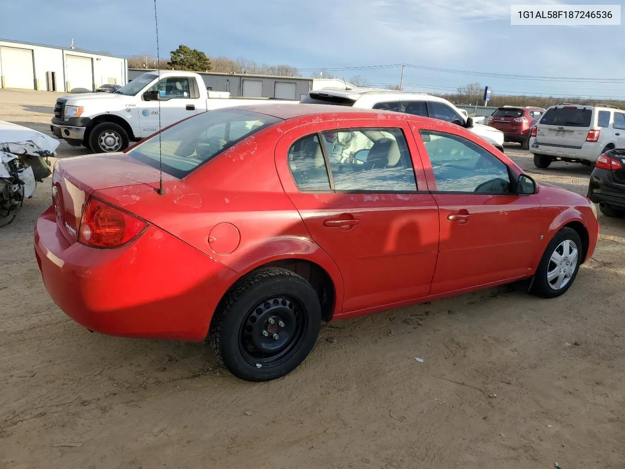 2008 Chevrolet Cobalt Lt VIN: 1G1AL58F187246536 Lot: 65882684