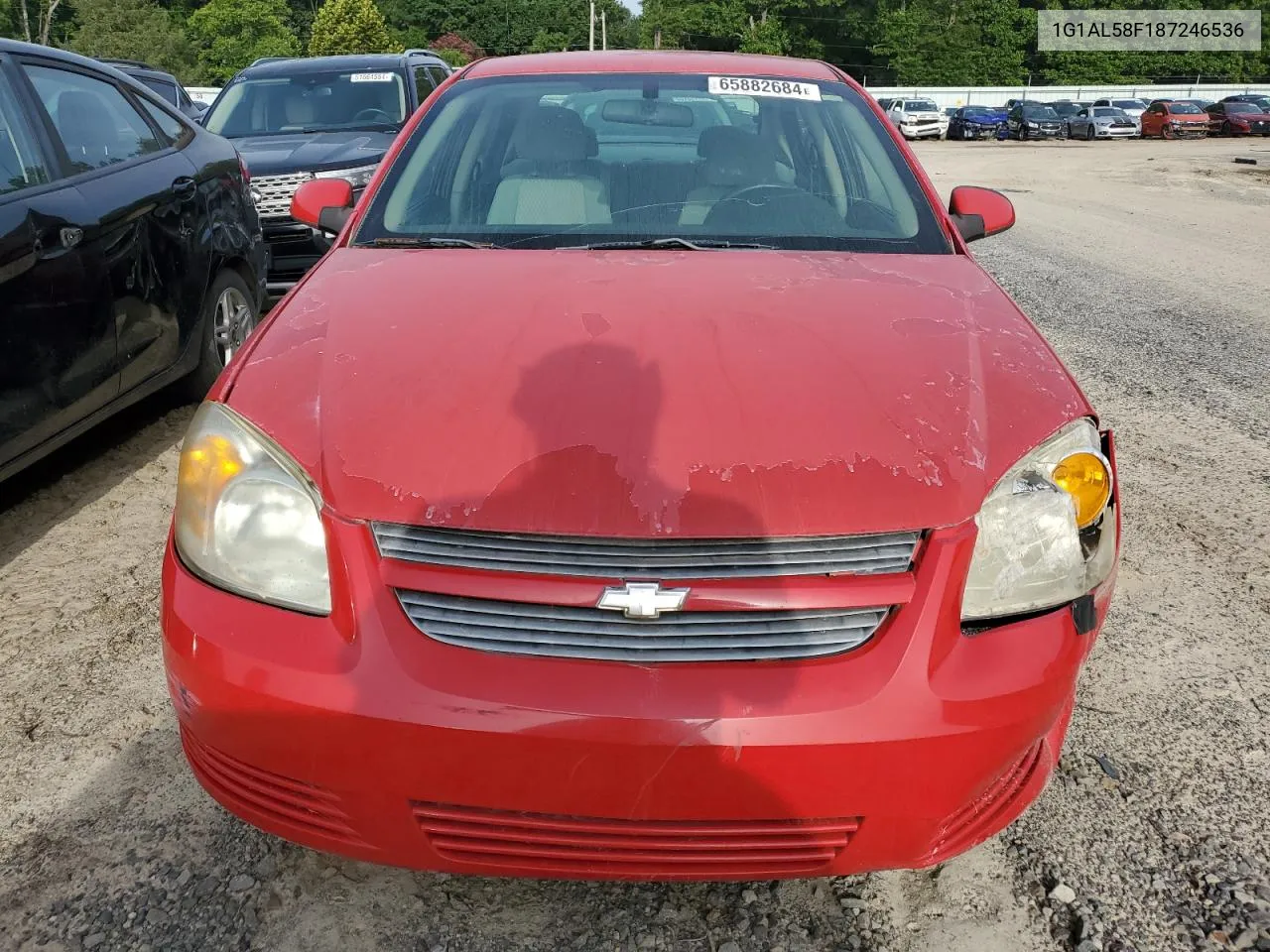 2008 Chevrolet Cobalt Lt VIN: 1G1AL58F187246536 Lot: 65882684