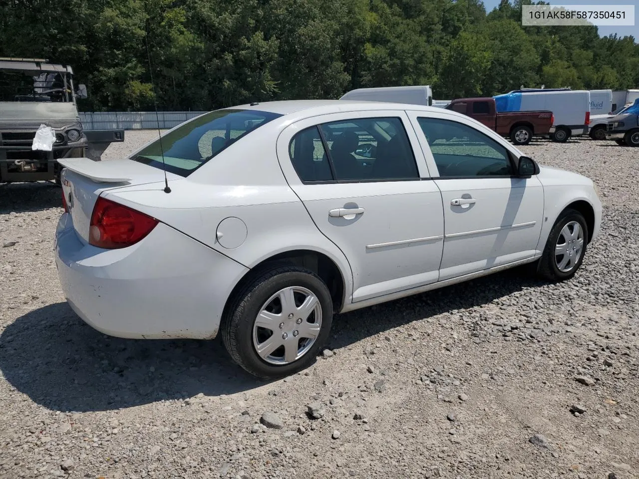 2008 Chevrolet Cobalt Ls VIN: 1G1AK58F587350451 Lot: 67337574