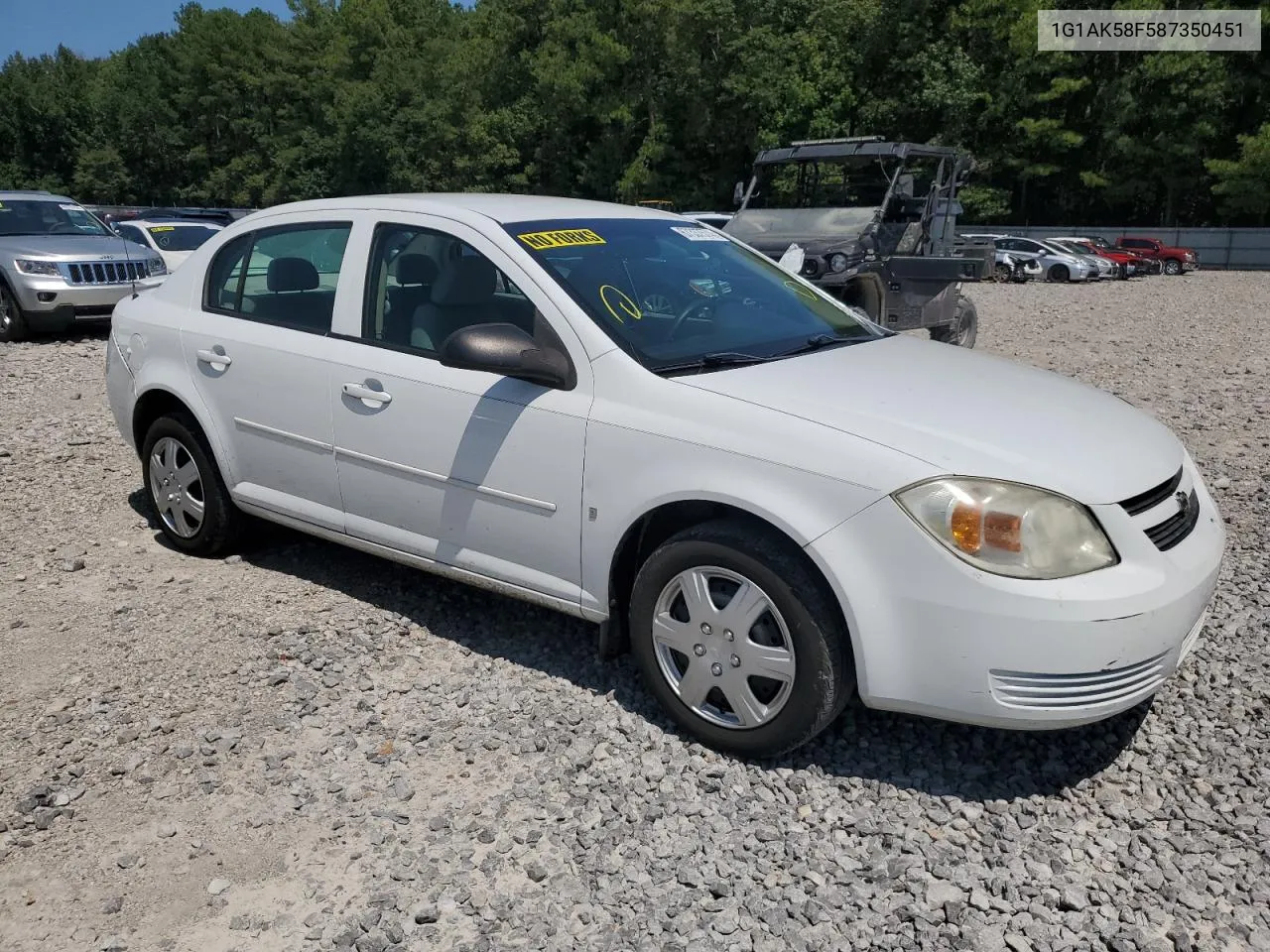 2008 Chevrolet Cobalt Ls VIN: 1G1AK58F587350451 Lot: 67337574