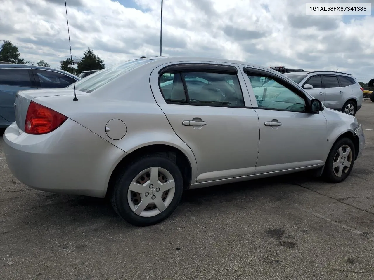 2008 Chevrolet Cobalt Lt VIN: 1G1AL58FX87341385 Lot: 67945334