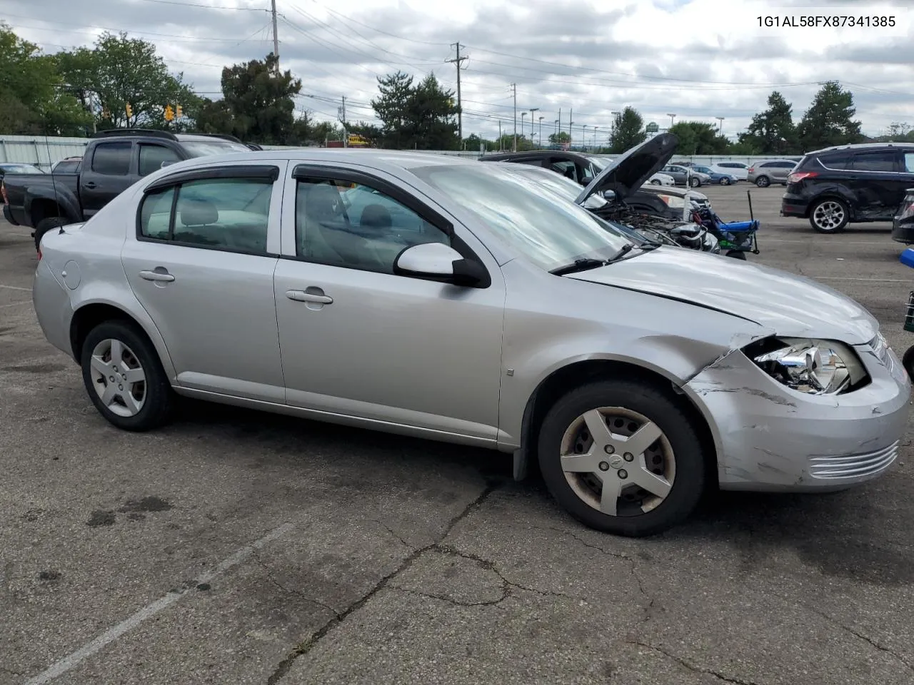 1G1AL58FX87341385 2008 Chevrolet Cobalt Lt