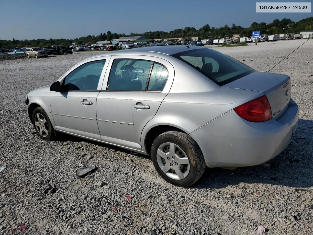 2008 Chevrolet Cobalt Ls VIN: 1G1AK58F287124500 Lot: 69006534