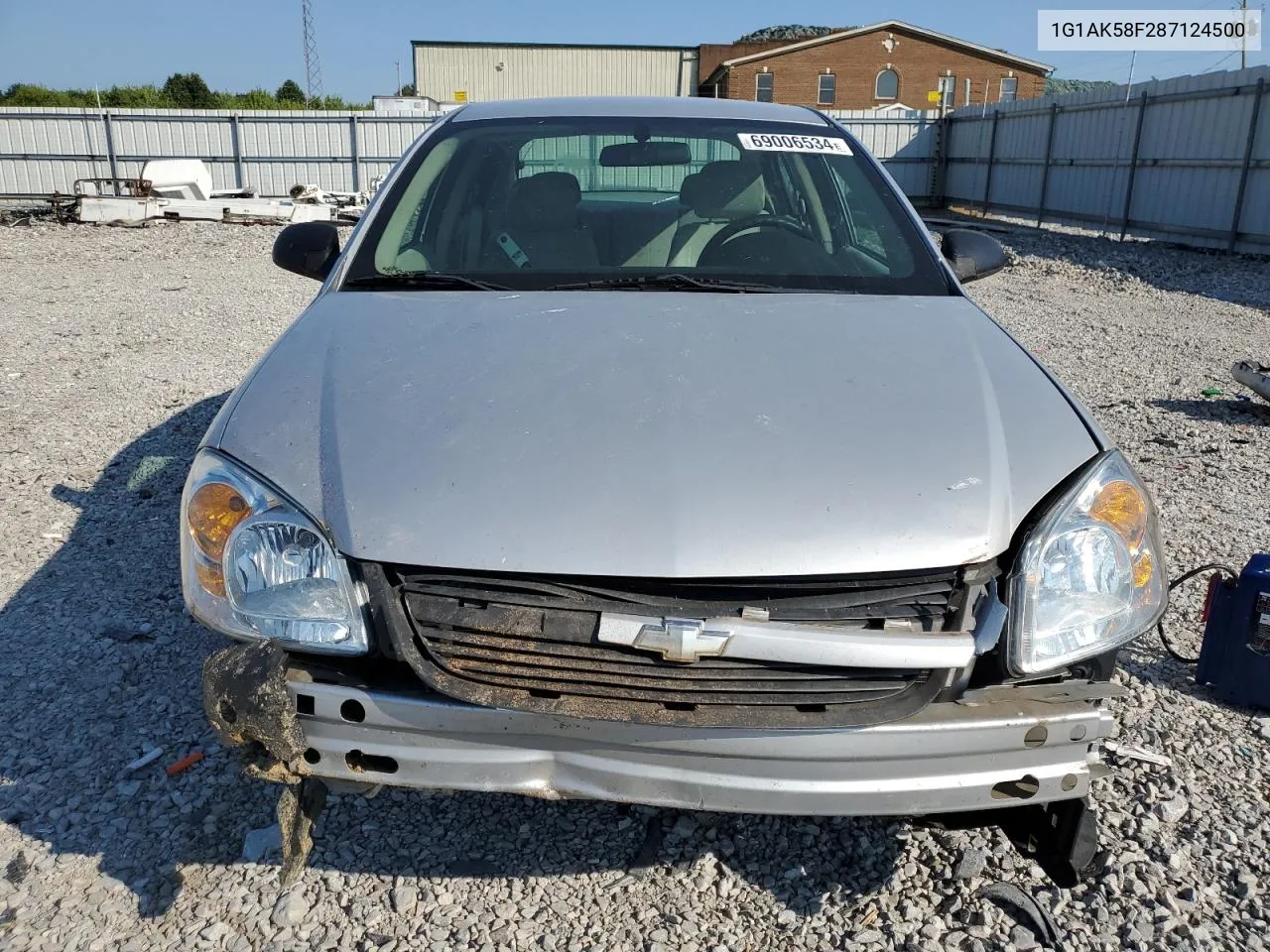 2008 Chevrolet Cobalt Ls VIN: 1G1AK58F287124500 Lot: 69006534