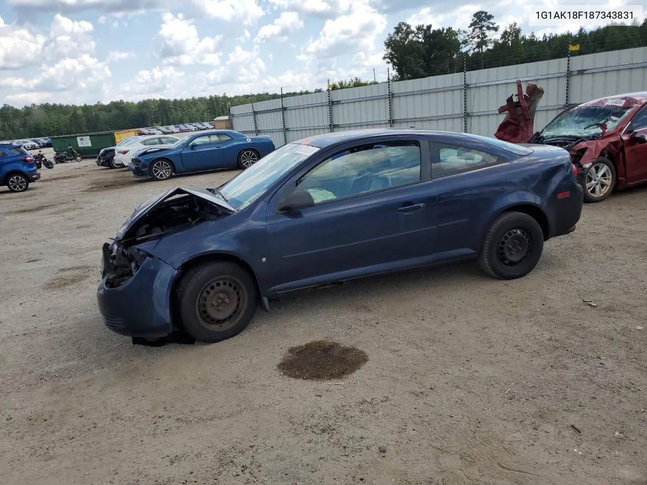 2008 Chevrolet Cobalt Ls VIN: 1G1AK18F187343831 Lot: 69380524