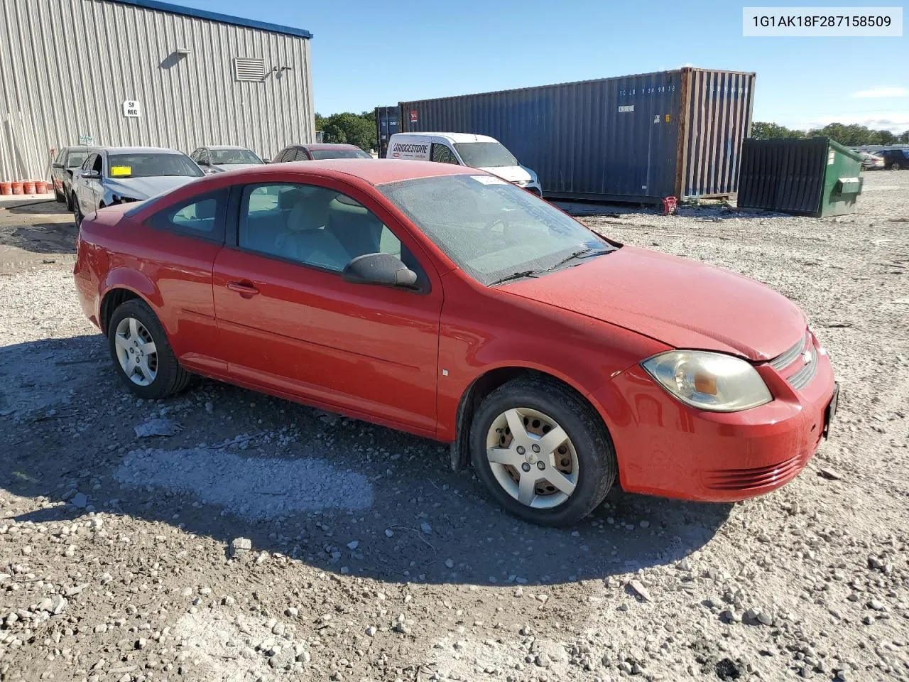 2008 Chevrolet Cobalt Ls VIN: 1G1AK18F287158509 Lot: 70127794