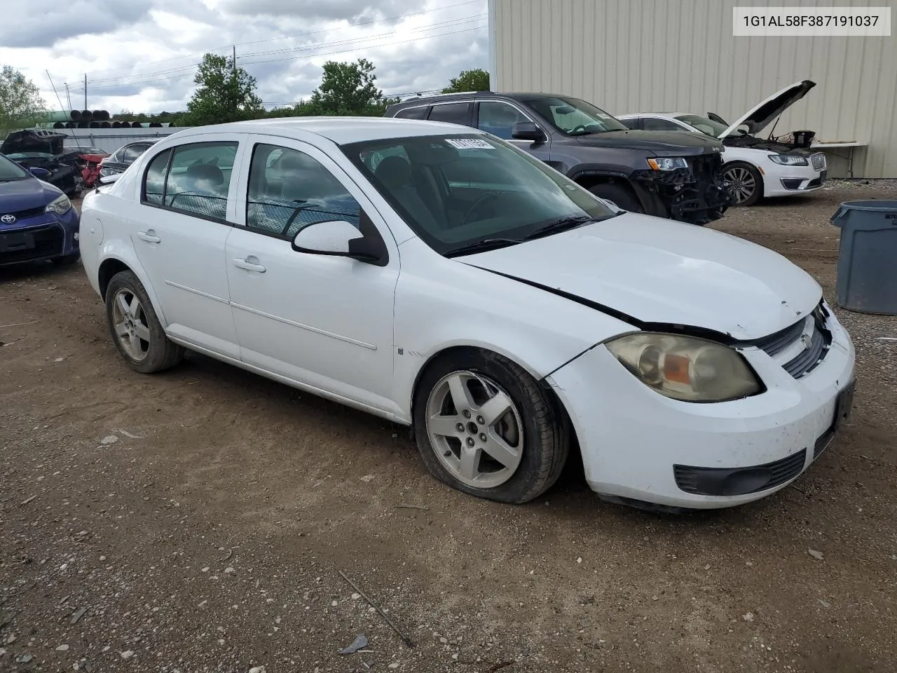 2008 Chevrolet Cobalt Lt VIN: 1G1AL58F387191037 Lot: 70711554