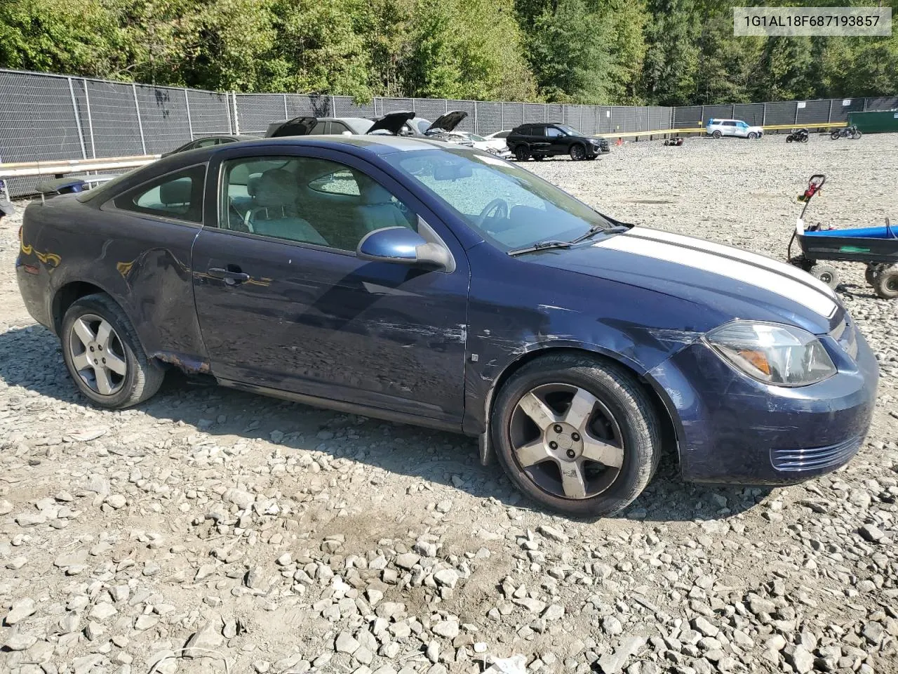 2008 Chevrolet Cobalt Lt VIN: 1G1AL18F687193857 Lot: 71112764