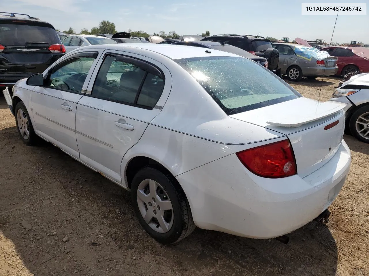 2008 Chevrolet Cobalt Lt VIN: 1G1AL58F487246742 Lot: 71237074