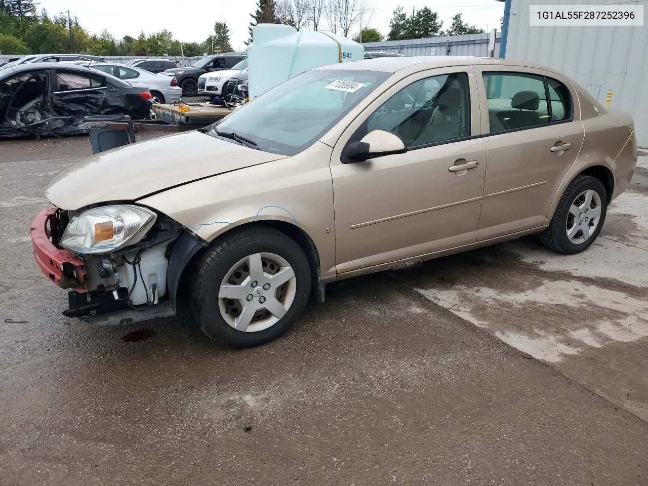 2008 Chevrolet Cobalt Lt VIN: 1G1AL55F287252396 Lot: 71355884