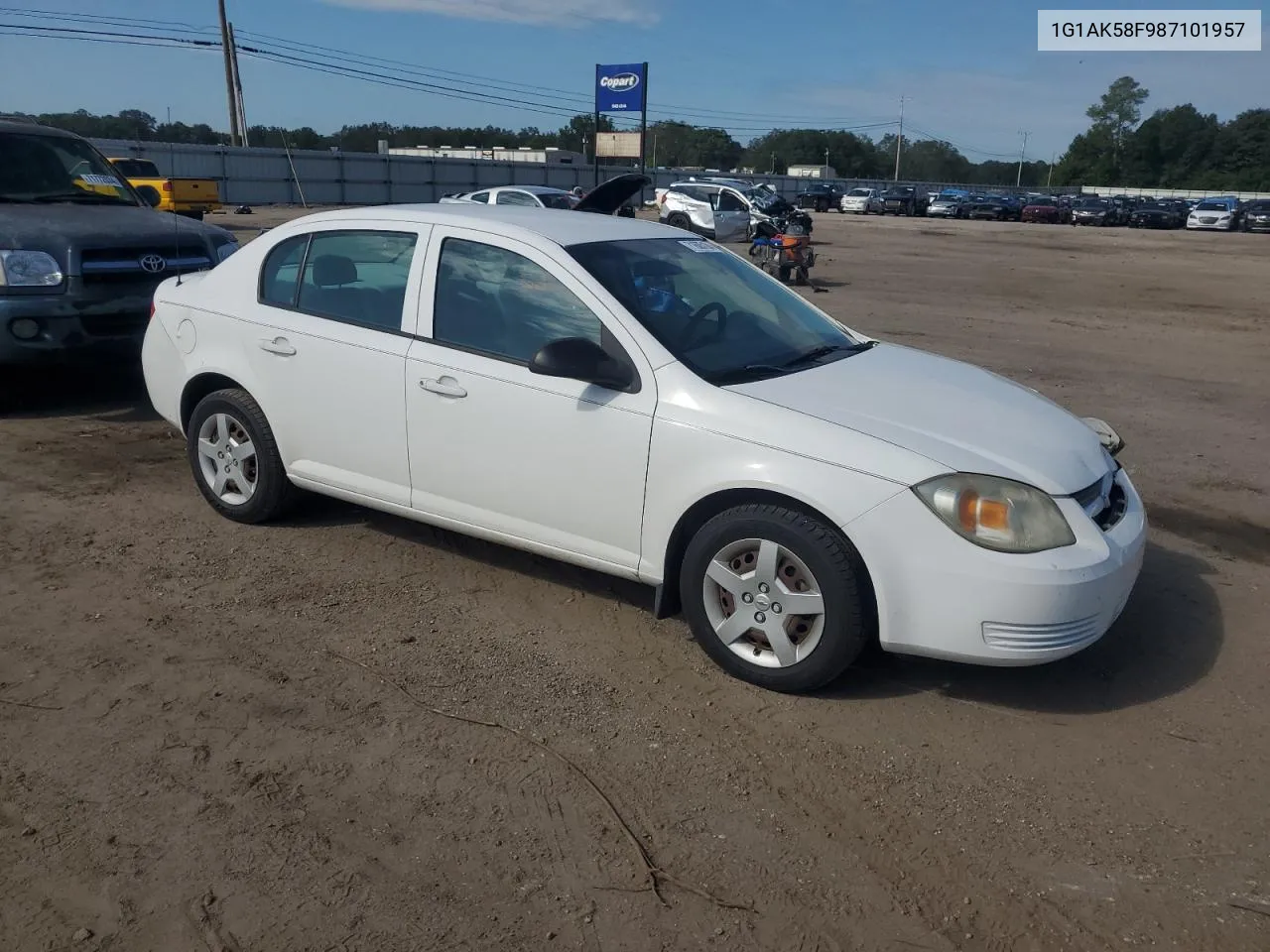 2008 Chevrolet Cobalt Ls VIN: 1G1AK58F987101957 Lot: 71605184