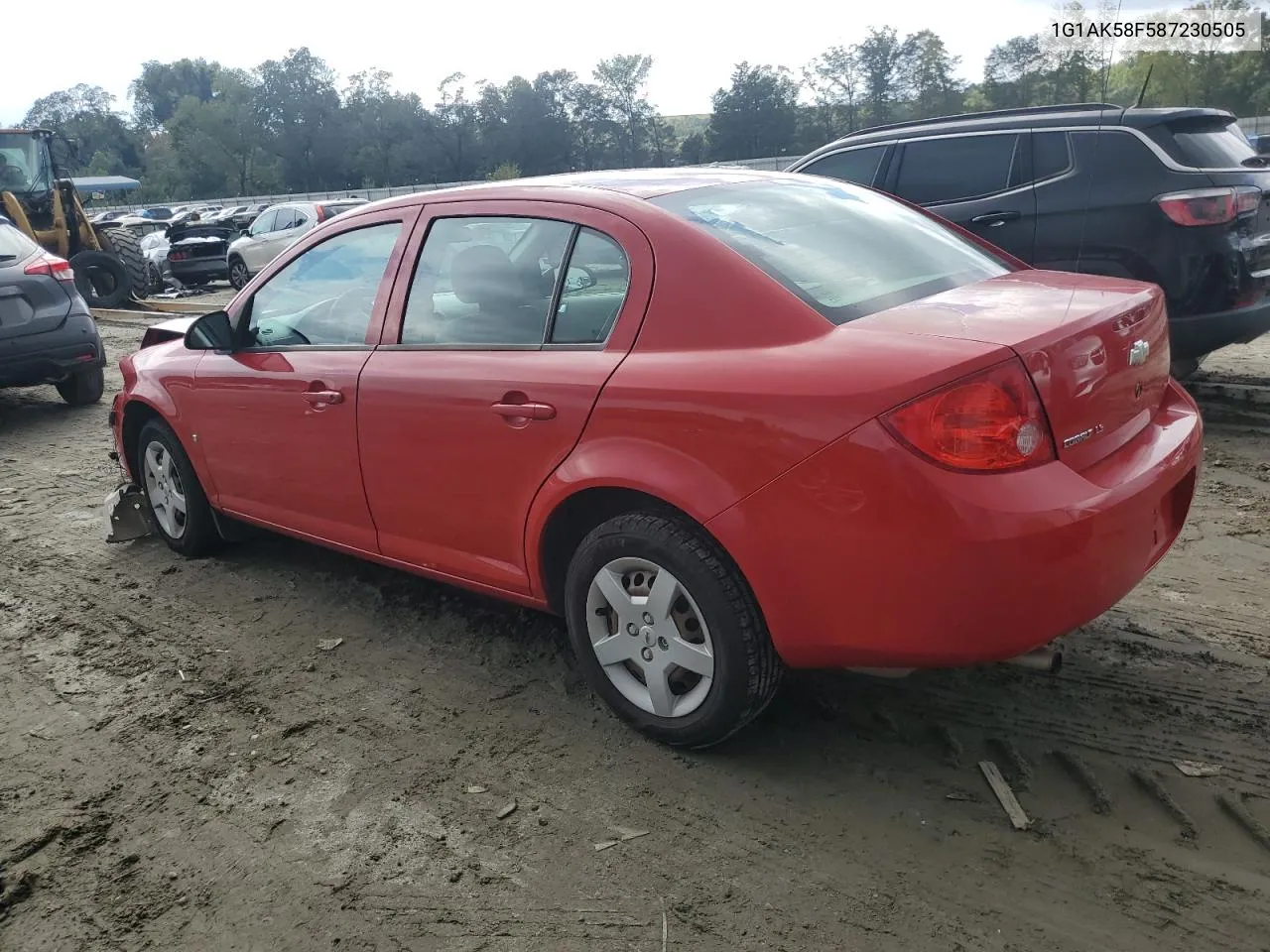 2008 Chevrolet Cobalt Ls VIN: 1G1AK58F587230505 Lot: 71744694