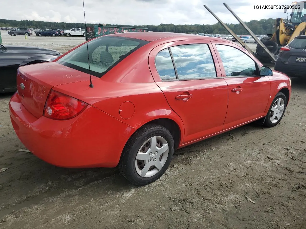 2008 Chevrolet Cobalt Ls VIN: 1G1AK58F587230505 Lot: 71744694