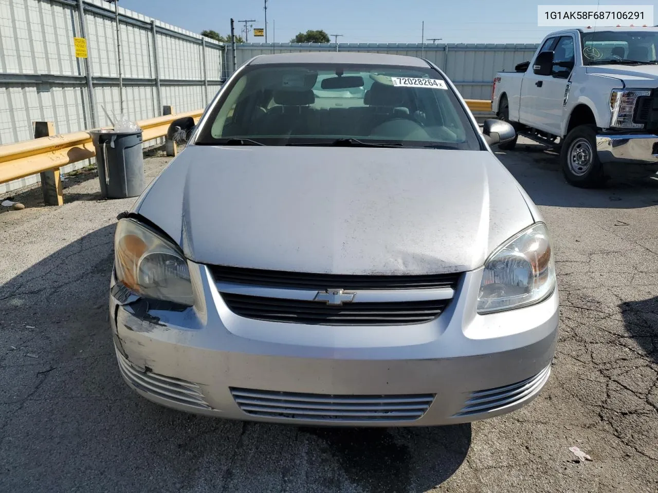 1G1AK58F687106291 2008 Chevrolet Cobalt Ls