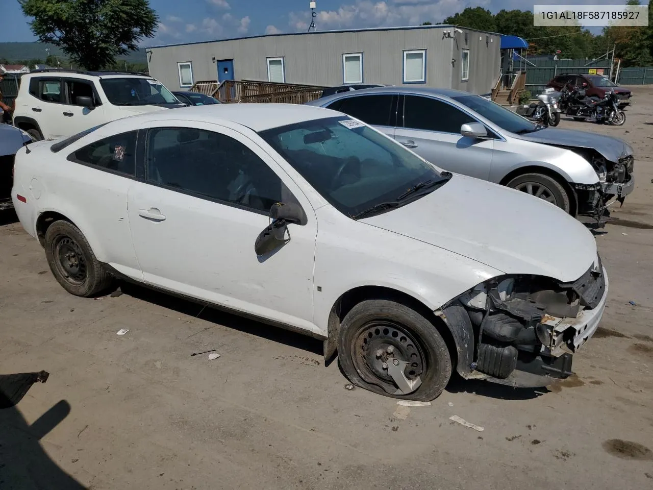 2008 Chevrolet Cobalt Lt VIN: 1G1AL18F587185927 Lot: 72097954