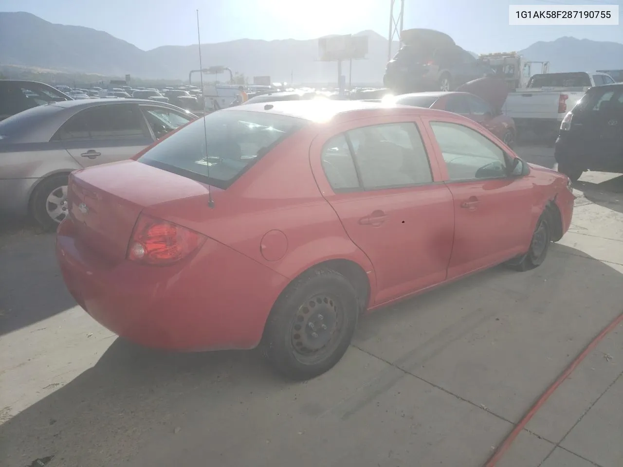 2008 Chevrolet Cobalt Ls VIN: 1G1AK58F287190755 Lot: 72283504