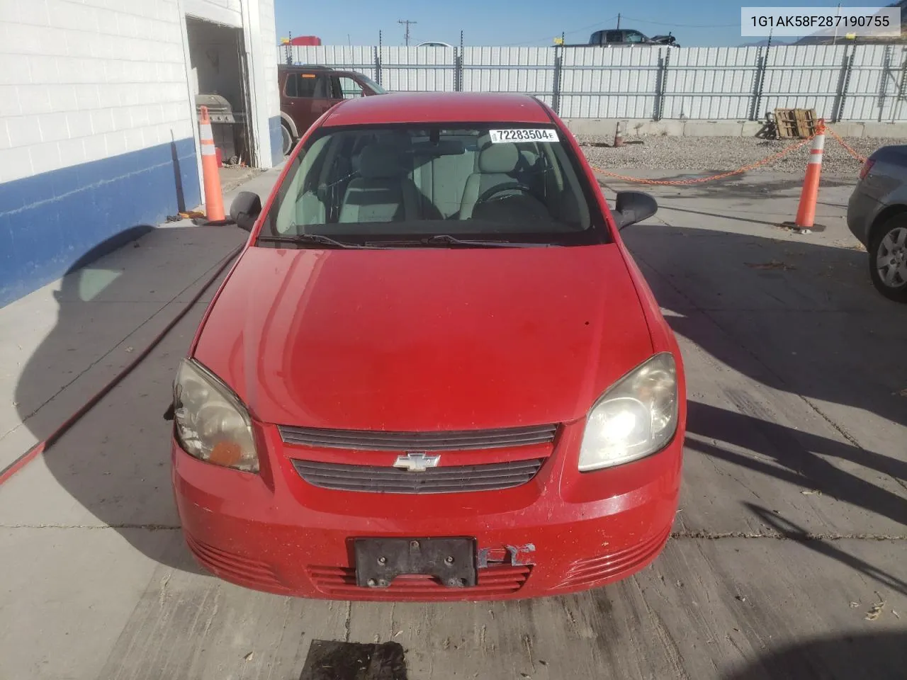 2008 Chevrolet Cobalt Ls VIN: 1G1AK58F287190755 Lot: 72283504