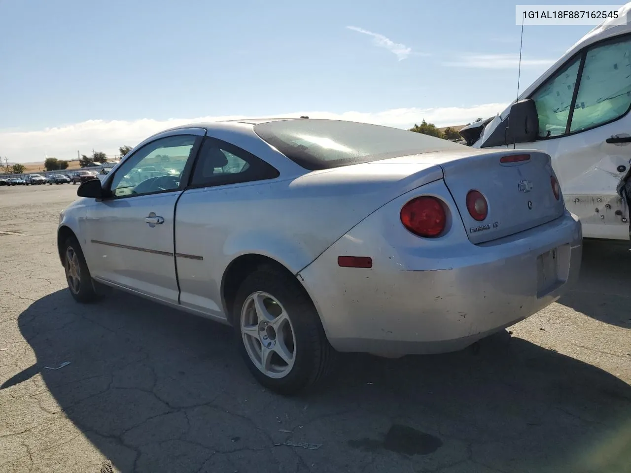 2008 Chevrolet Cobalt Lt VIN: 1G1AL18F887162545 Lot: 72417664